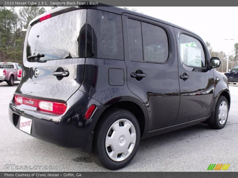 Sapphire Black Pearl / Black 2010 Nissan Cube 1.8 S