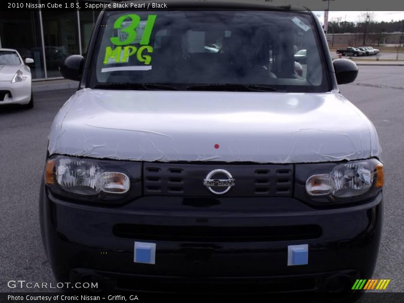 Sapphire Black Pearl / Black 2010 Nissan Cube 1.8 S