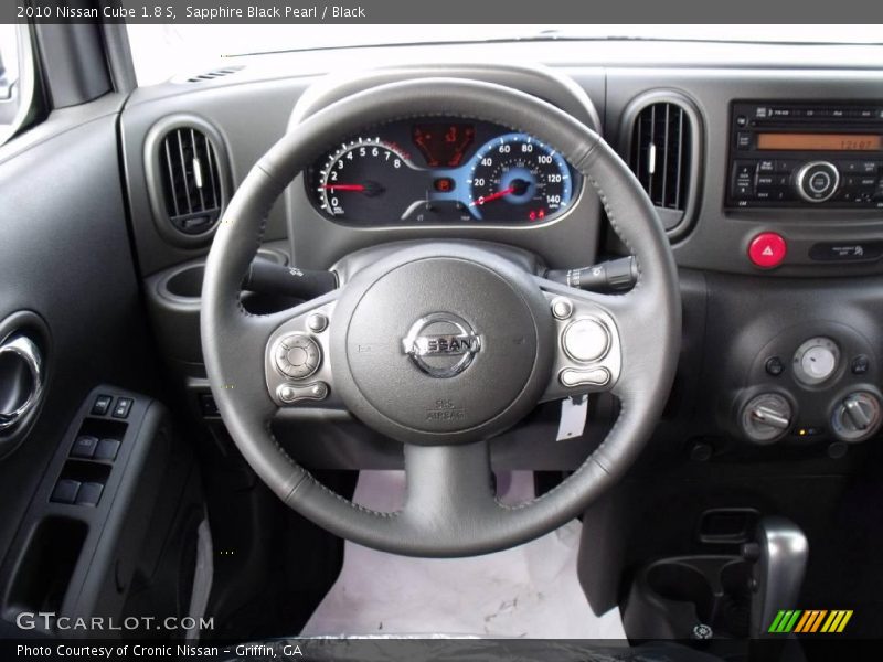 Sapphire Black Pearl / Black 2010 Nissan Cube 1.8 S