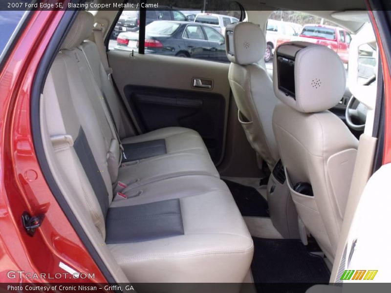 Blazing Copper Metallic / Camel 2007 Ford Edge SE