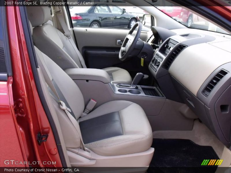 Blazing Copper Metallic / Camel 2007 Ford Edge SE