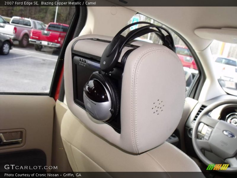 Blazing Copper Metallic / Camel 2007 Ford Edge SE