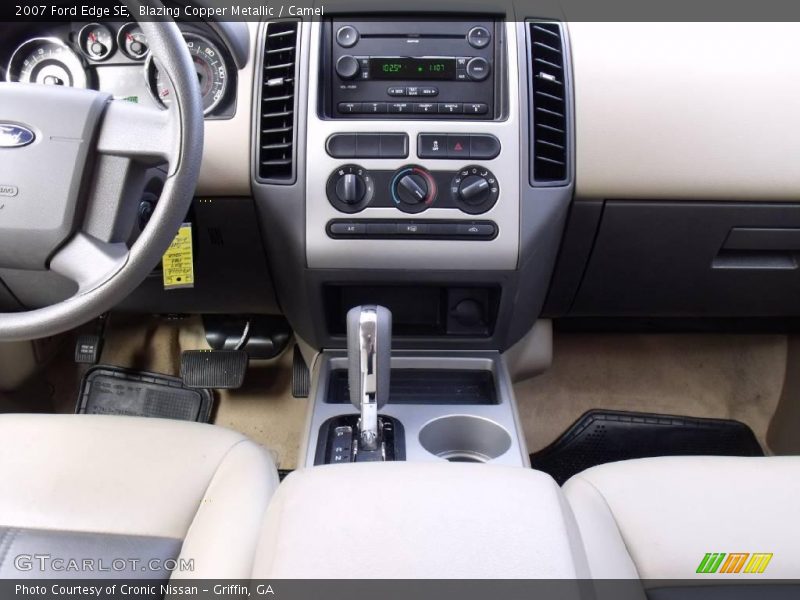 Blazing Copper Metallic / Camel 2007 Ford Edge SE