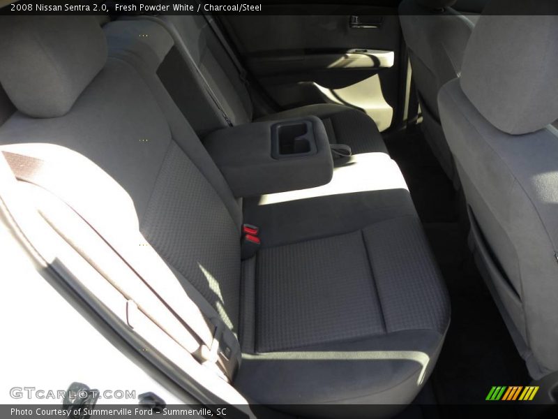 Fresh Powder White / Charcoal/Steel 2008 Nissan Sentra 2.0