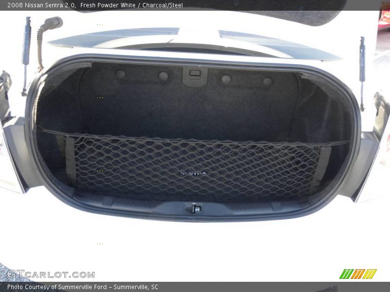 Fresh Powder White / Charcoal/Steel 2008 Nissan Sentra 2.0