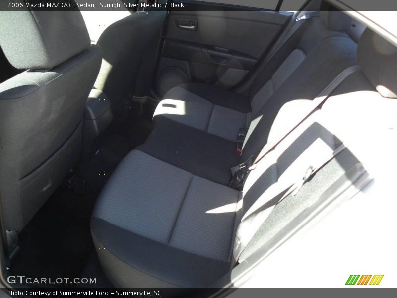 Sunlight Silver Metallic / Black 2006 Mazda MAZDA3 i Sedan