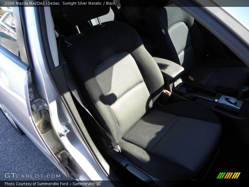 Sunlight Silver Metallic / Black 2006 Mazda MAZDA3 i Sedan