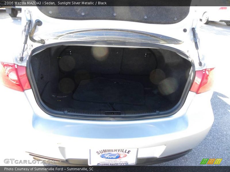 Sunlight Silver Metallic / Black 2006 Mazda MAZDA3 i Sedan