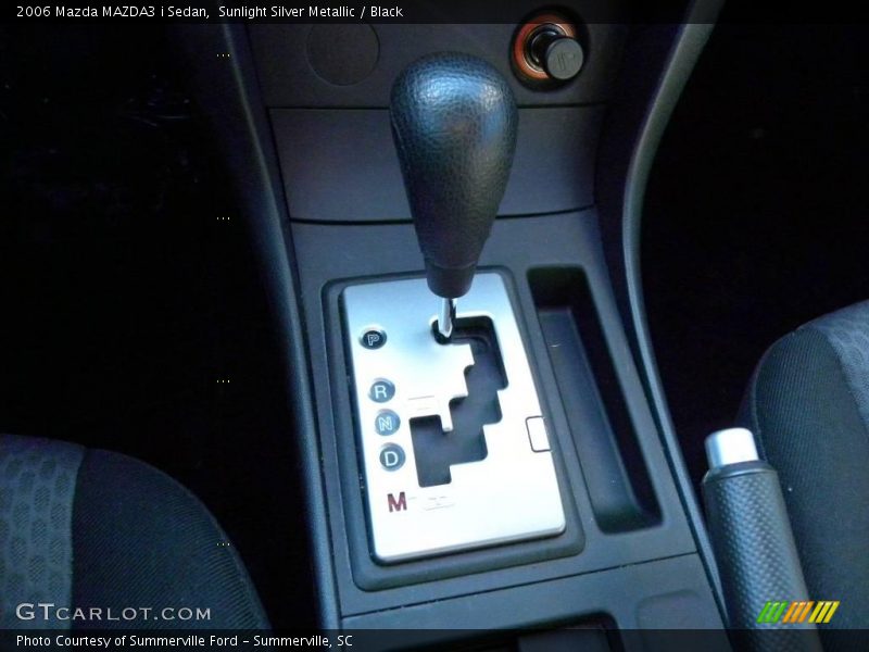 Sunlight Silver Metallic / Black 2006 Mazda MAZDA3 i Sedan