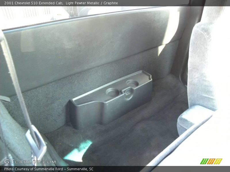 Light Pewter Metallic / Graphite 2001 Chevrolet S10 Extended Cab