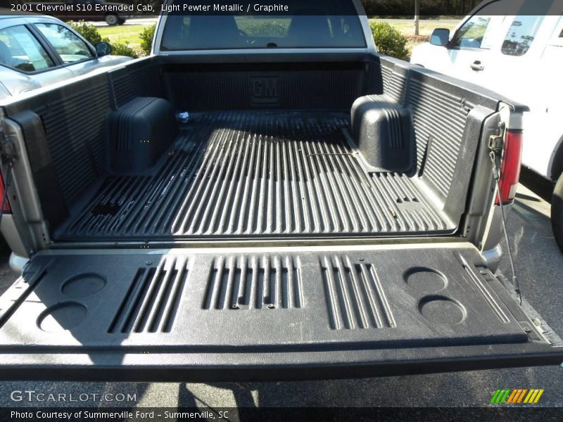 Light Pewter Metallic / Graphite 2001 Chevrolet S10 Extended Cab