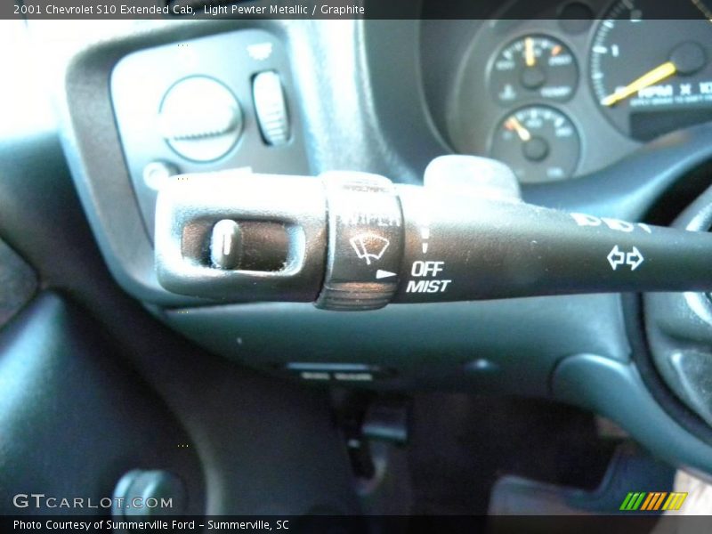 Light Pewter Metallic / Graphite 2001 Chevrolet S10 Extended Cab