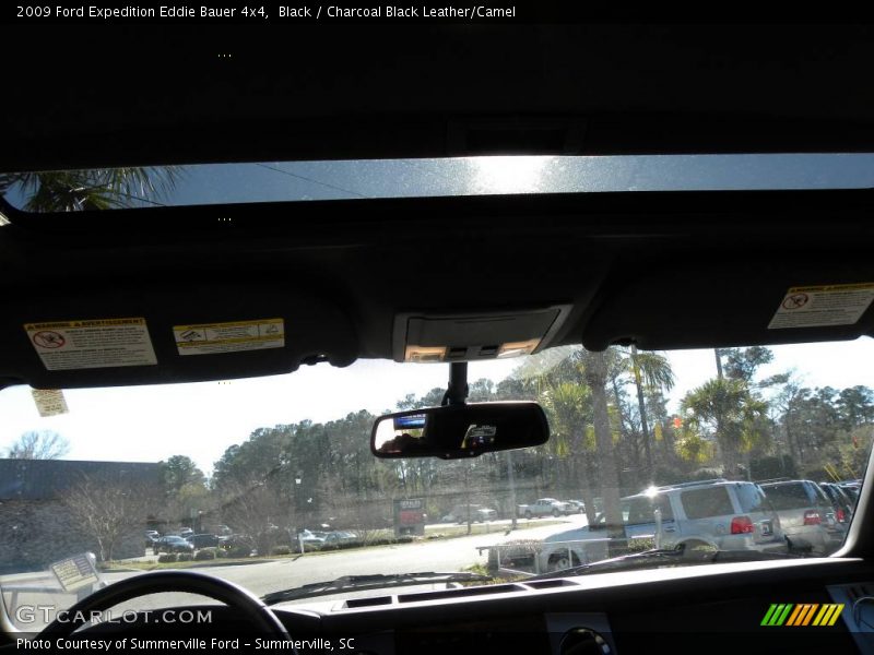 Black / Charcoal Black Leather/Camel 2009 Ford Expedition Eddie Bauer 4x4