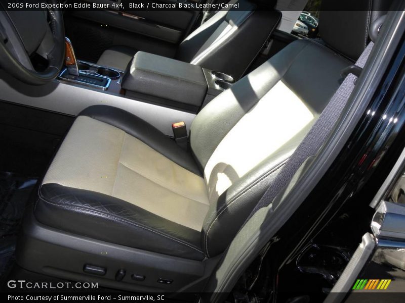 Black / Charcoal Black Leather/Camel 2009 Ford Expedition Eddie Bauer 4x4
