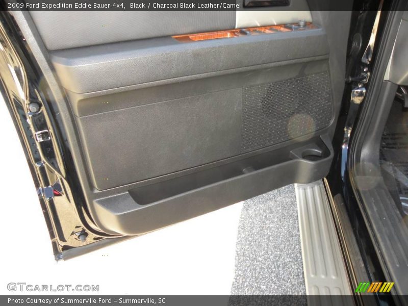 Black / Charcoal Black Leather/Camel 2009 Ford Expedition Eddie Bauer 4x4
