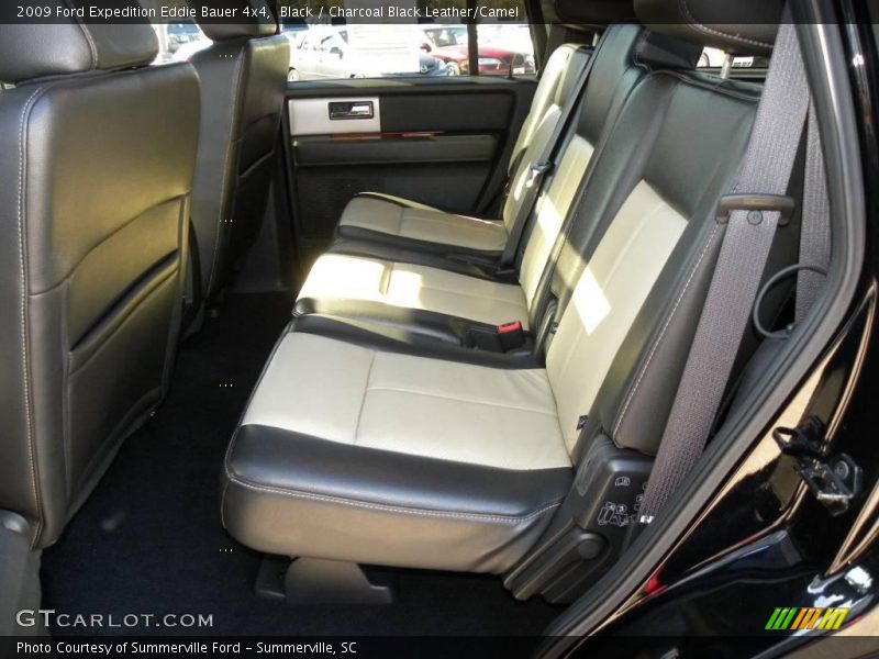 Black / Charcoal Black Leather/Camel 2009 Ford Expedition Eddie Bauer 4x4