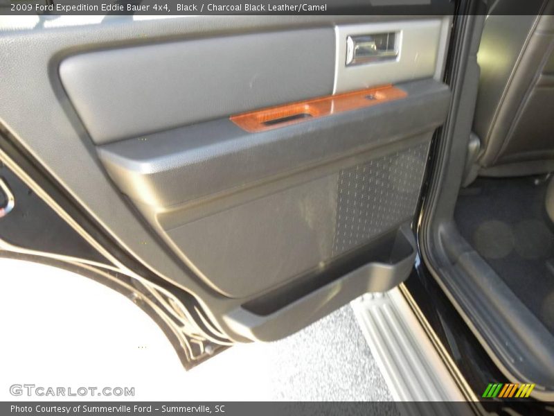Black / Charcoal Black Leather/Camel 2009 Ford Expedition Eddie Bauer 4x4