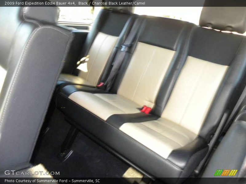 Black / Charcoal Black Leather/Camel 2009 Ford Expedition Eddie Bauer 4x4