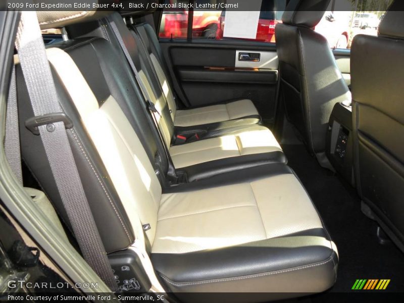 Black / Charcoal Black Leather/Camel 2009 Ford Expedition Eddie Bauer 4x4