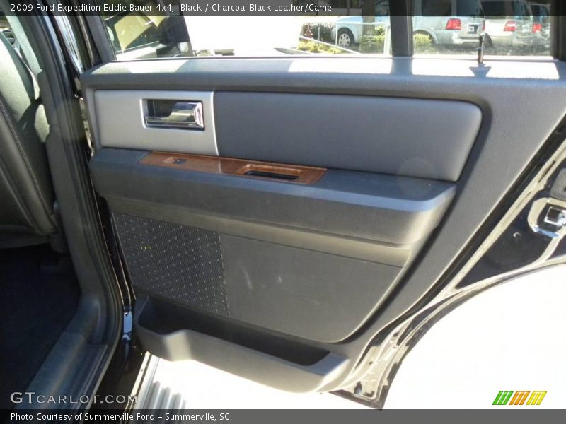 Black / Charcoal Black Leather/Camel 2009 Ford Expedition Eddie Bauer 4x4