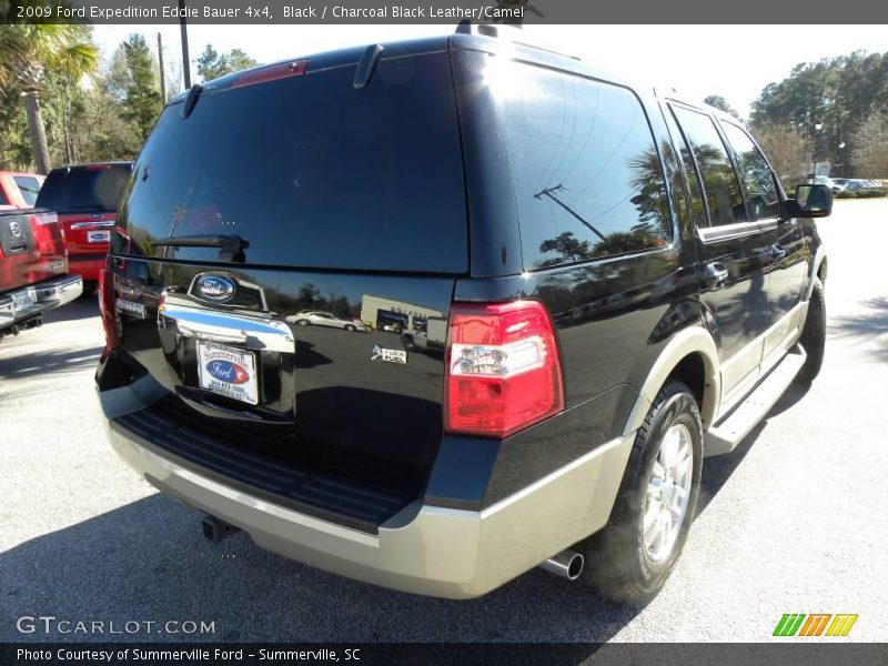 Black / Charcoal Black Leather/Camel 2009 Ford Expedition Eddie Bauer 4x4