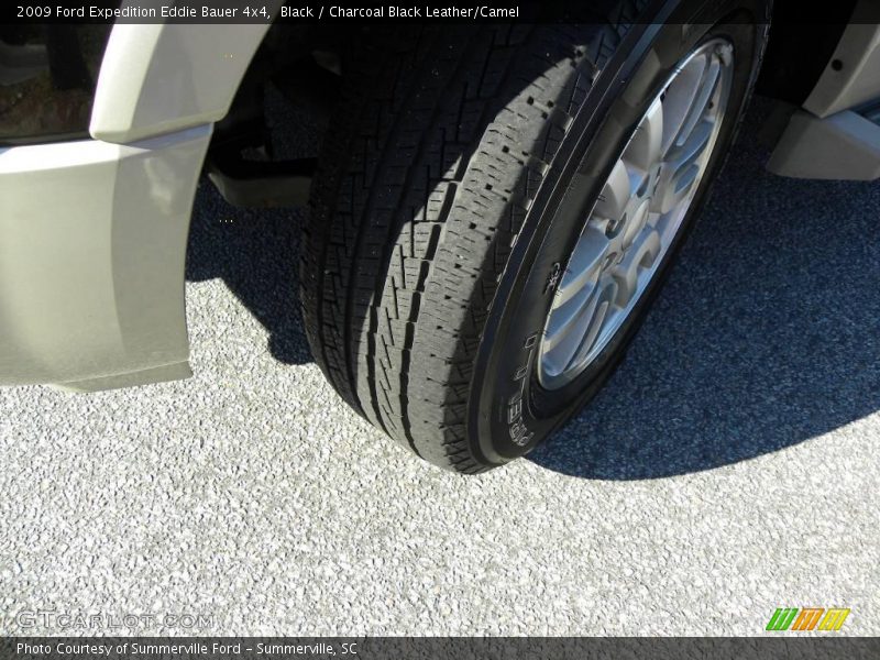 Black / Charcoal Black Leather/Camel 2009 Ford Expedition Eddie Bauer 4x4