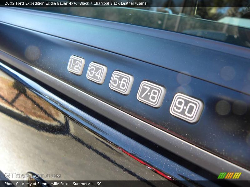 Black / Charcoal Black Leather/Camel 2009 Ford Expedition Eddie Bauer 4x4