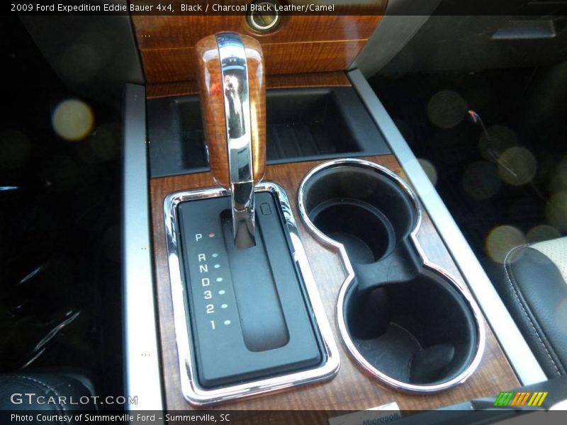 Black / Charcoal Black Leather/Camel 2009 Ford Expedition Eddie Bauer 4x4