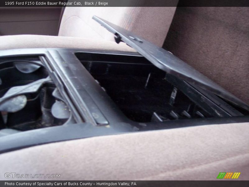 Black / Beige 1995 Ford F150 Eddie Bauer Regular Cab