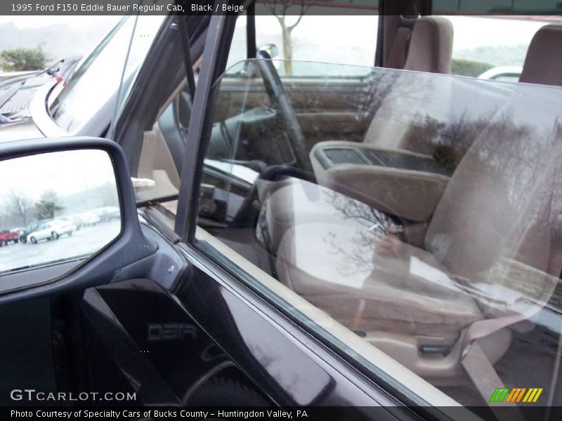 Black / Beige 1995 Ford F150 Eddie Bauer Regular Cab