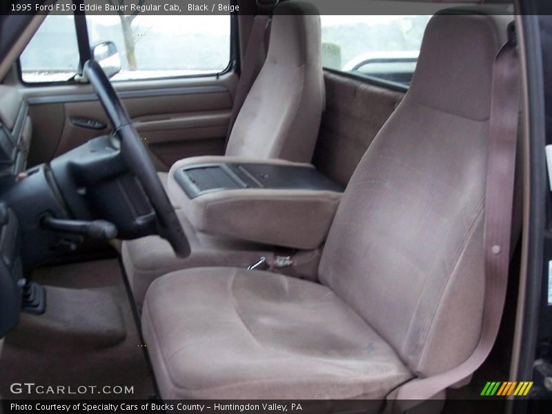 Black / Beige 1995 Ford F150 Eddie Bauer Regular Cab