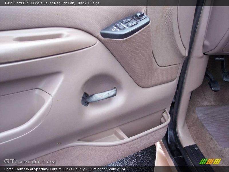 Black / Beige 1995 Ford F150 Eddie Bauer Regular Cab