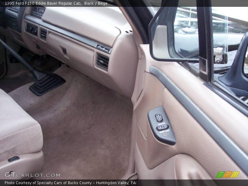 Black / Beige 1995 Ford F150 Eddie Bauer Regular Cab