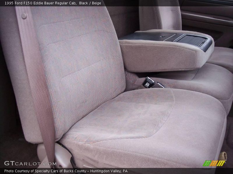 Black / Beige 1995 Ford F150 Eddie Bauer Regular Cab