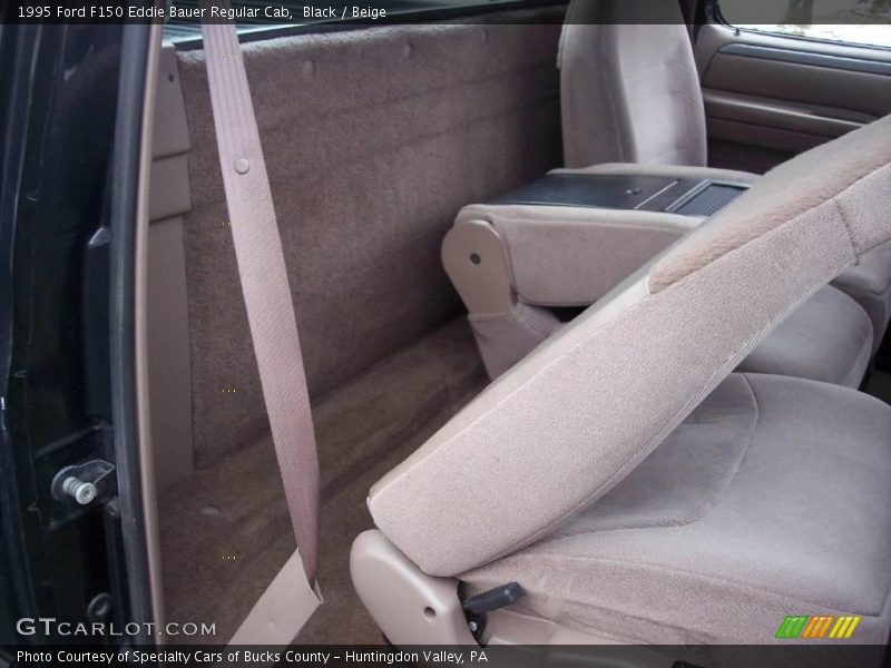 Black / Beige 1995 Ford F150 Eddie Bauer Regular Cab