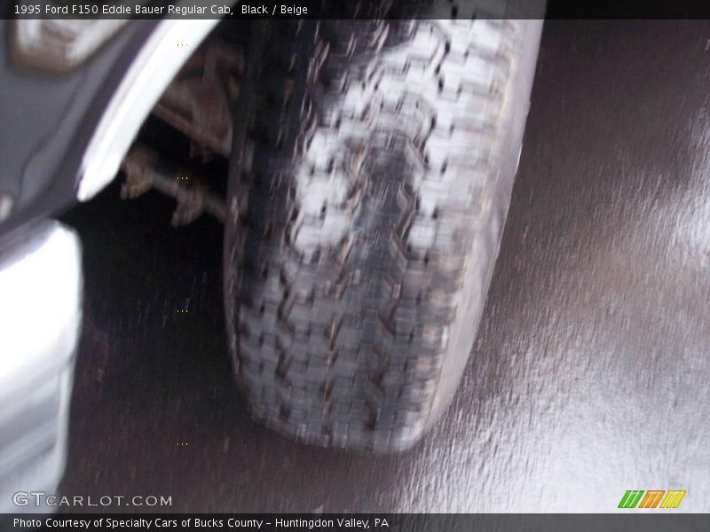 Black / Beige 1995 Ford F150 Eddie Bauer Regular Cab