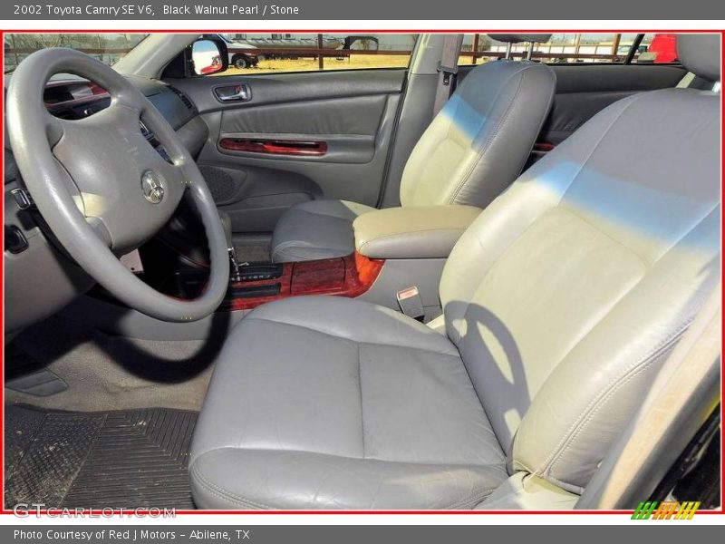 Black Walnut Pearl / Stone 2002 Toyota Camry SE V6