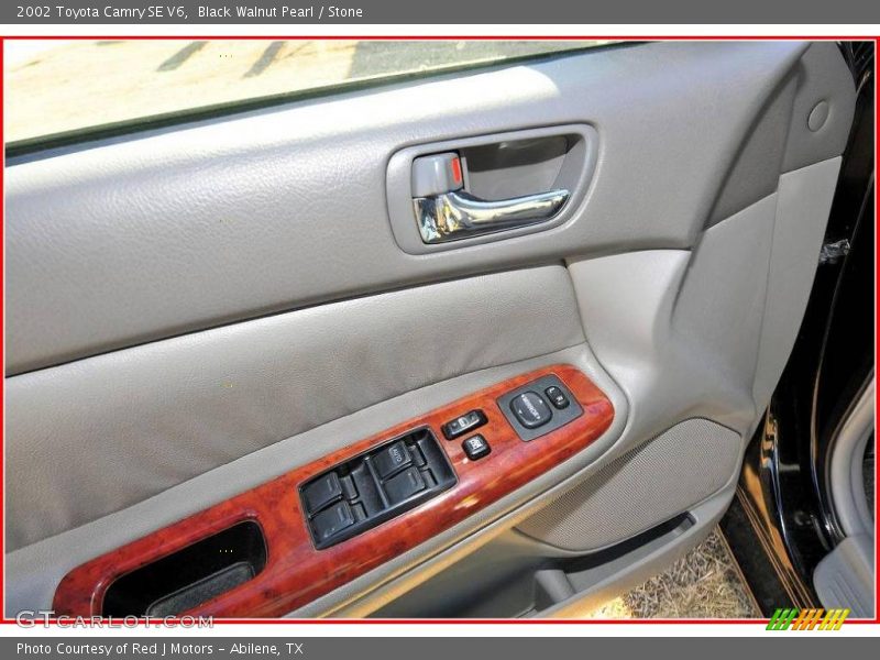 Black Walnut Pearl / Stone 2002 Toyota Camry SE V6