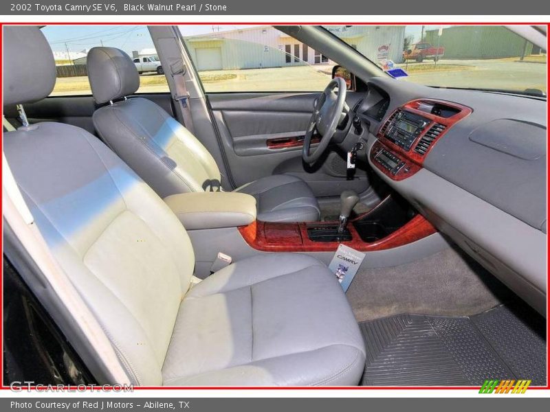 Black Walnut Pearl / Stone 2002 Toyota Camry SE V6