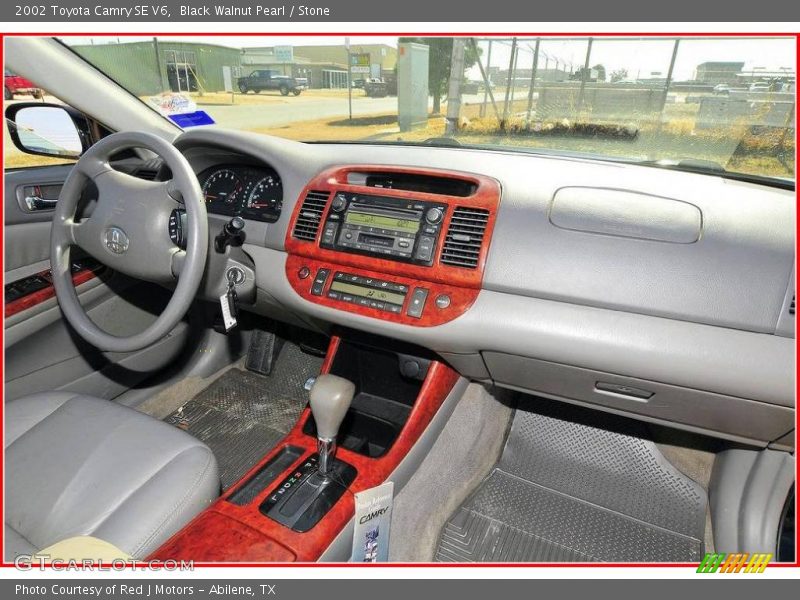 Black Walnut Pearl / Stone 2002 Toyota Camry SE V6