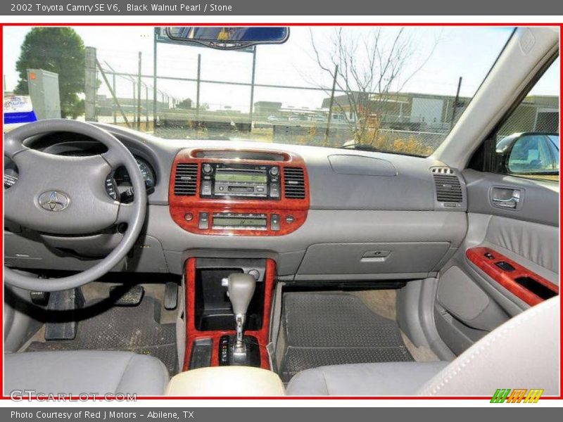Black Walnut Pearl / Stone 2002 Toyota Camry SE V6