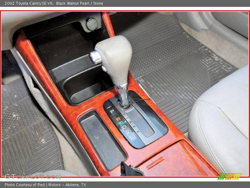 Black Walnut Pearl / Stone 2002 Toyota Camry SE V6