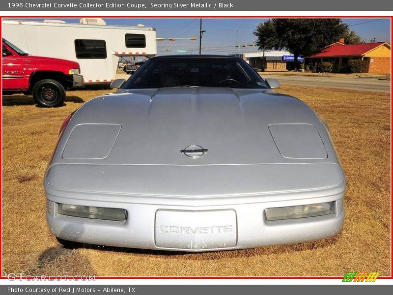Sebring Silver Metallic / Black 1996 Chevrolet Corvette Collector Edition Coupe