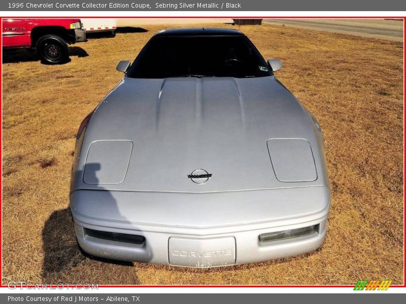Sebring Silver Metallic / Black 1996 Chevrolet Corvette Collector Edition Coupe