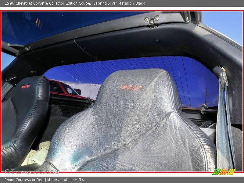 Sebring Silver Metallic / Black 1996 Chevrolet Corvette Collector Edition Coupe