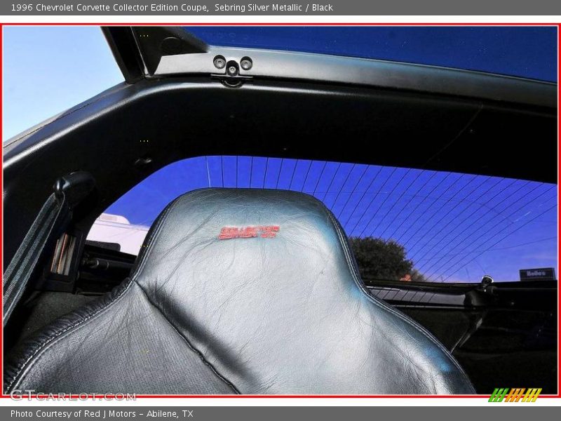 Sebring Silver Metallic / Black 1996 Chevrolet Corvette Collector Edition Coupe