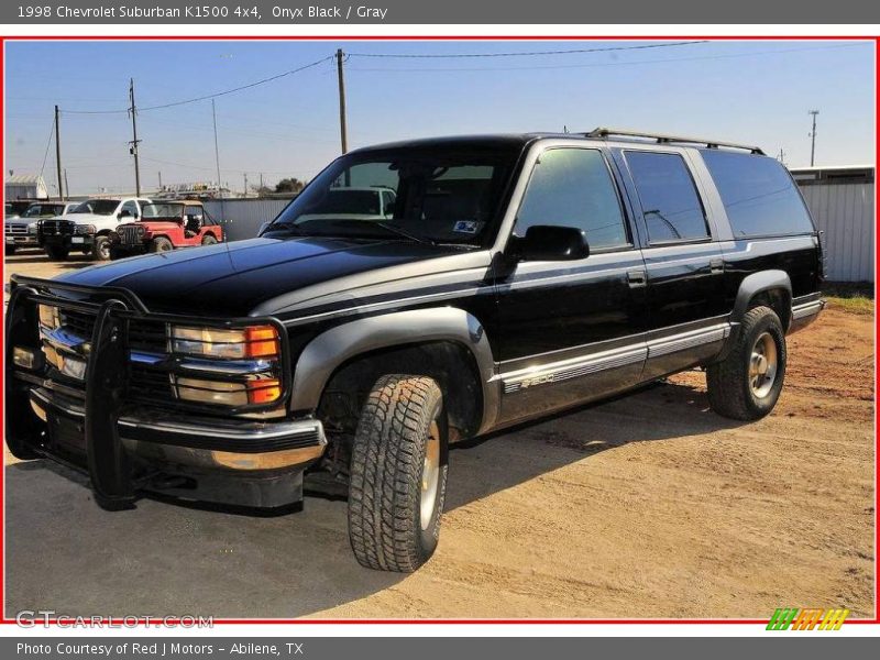 Onyx Black / Gray 1998 Chevrolet Suburban K1500 4x4