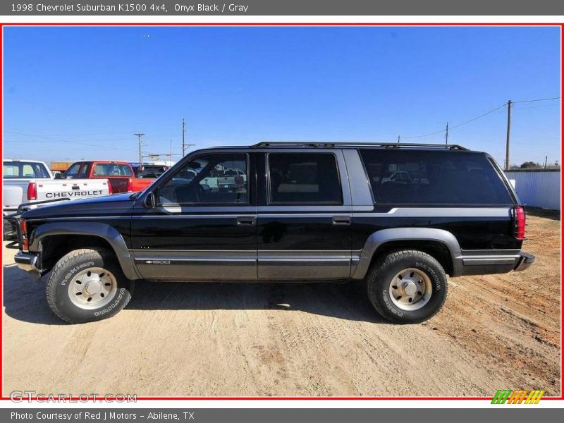 Onyx Black / Gray 1998 Chevrolet Suburban K1500 4x4