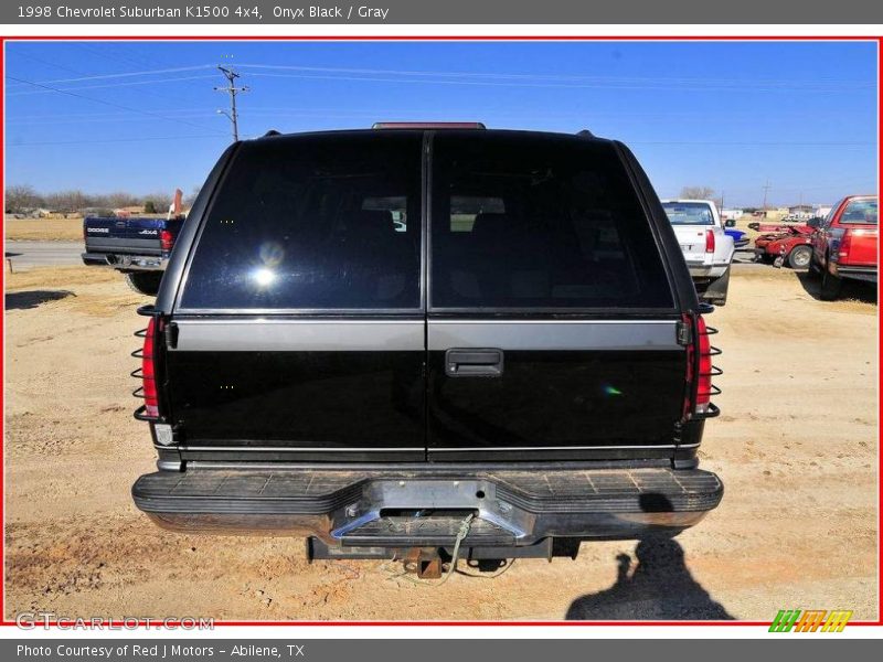 Onyx Black / Gray 1998 Chevrolet Suburban K1500 4x4