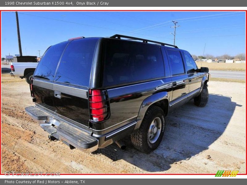 Onyx Black / Gray 1998 Chevrolet Suburban K1500 4x4
